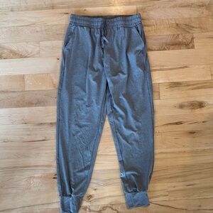 Womens Gray Jogger Pants